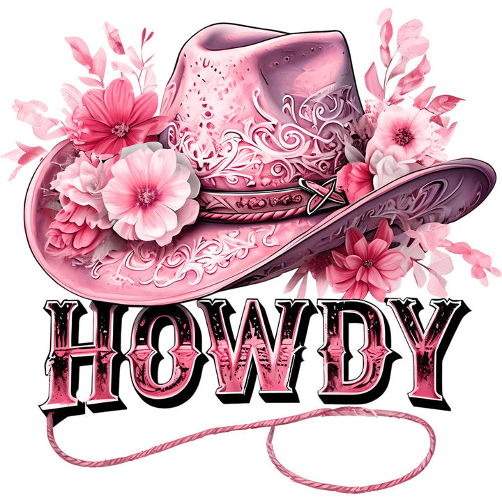 Coquette Cowgirl Fabric Panel 20