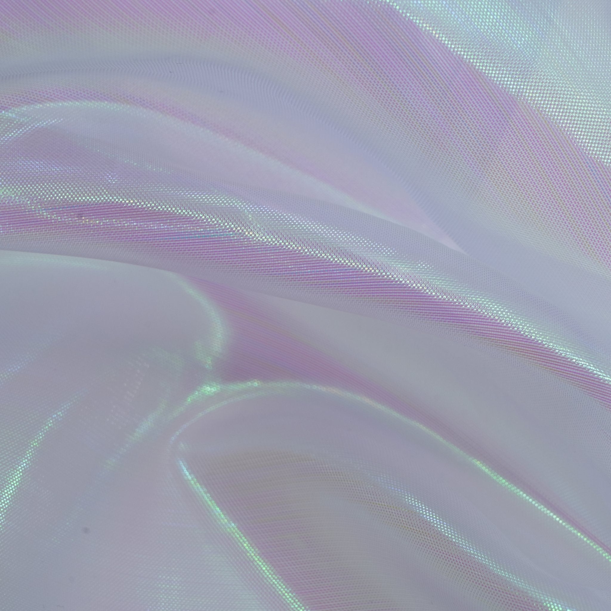 Pastel Iridescent Organza Fabric | Blue Moon Fabrics