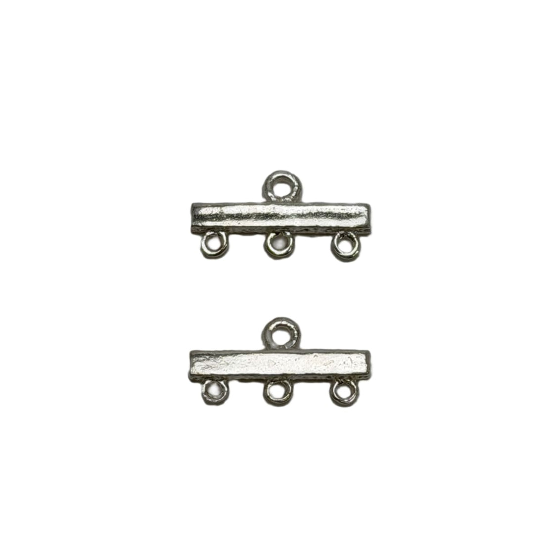 Sterling Silver 19mm 1 to 3 Loop Connector Finding - Individual